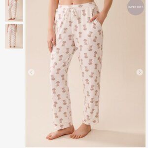 La Vie En Rose | Dachshund Print Super Soft Pyjama Pants - Size S